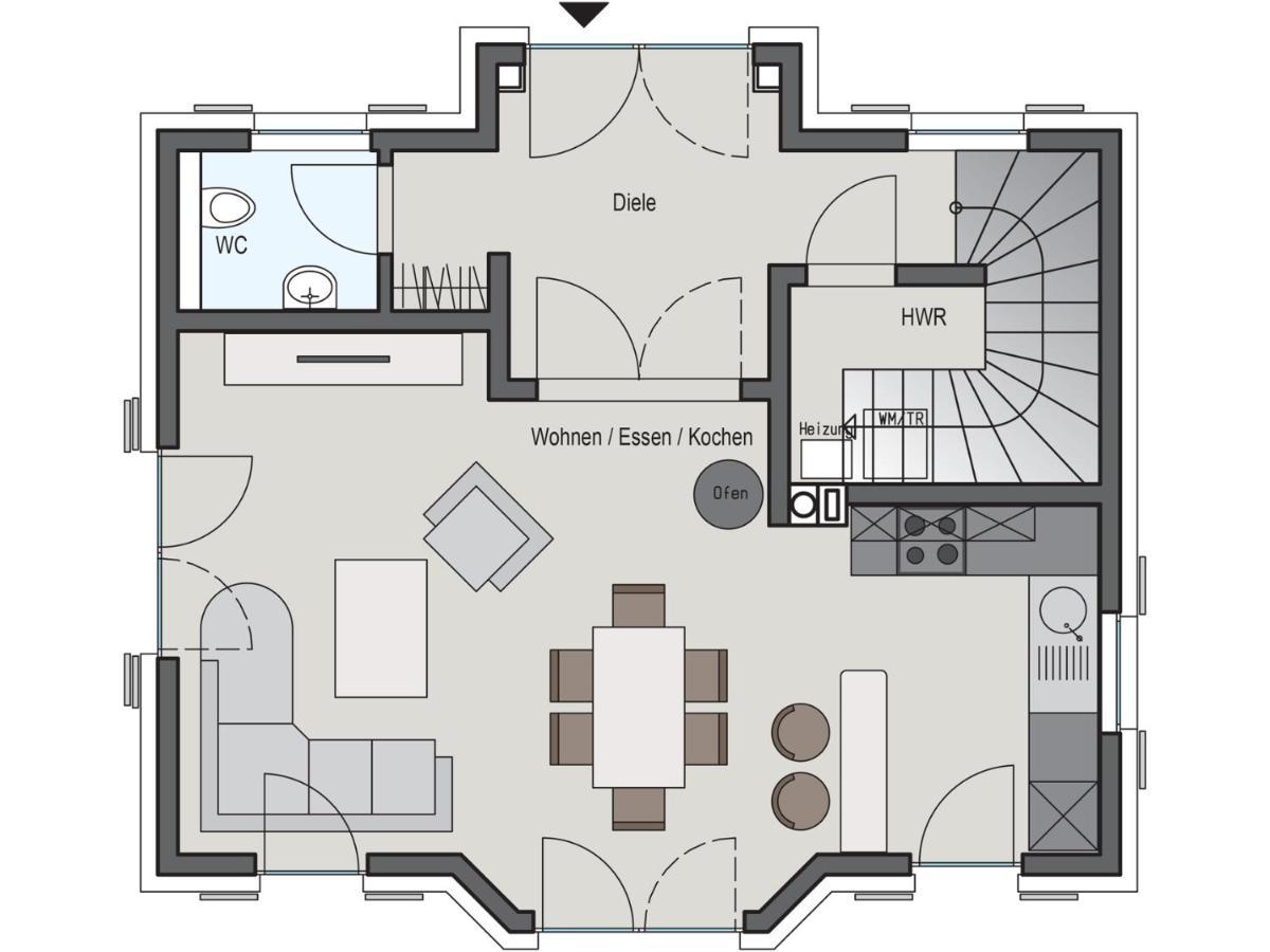 Ferienhaus Seeschwalbe 44 Fuhlendorf  Экстерьер фото